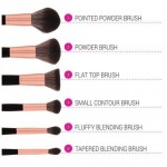 BH Cosmetics - BH Signature 13pc Rose Gold With Brush Cup